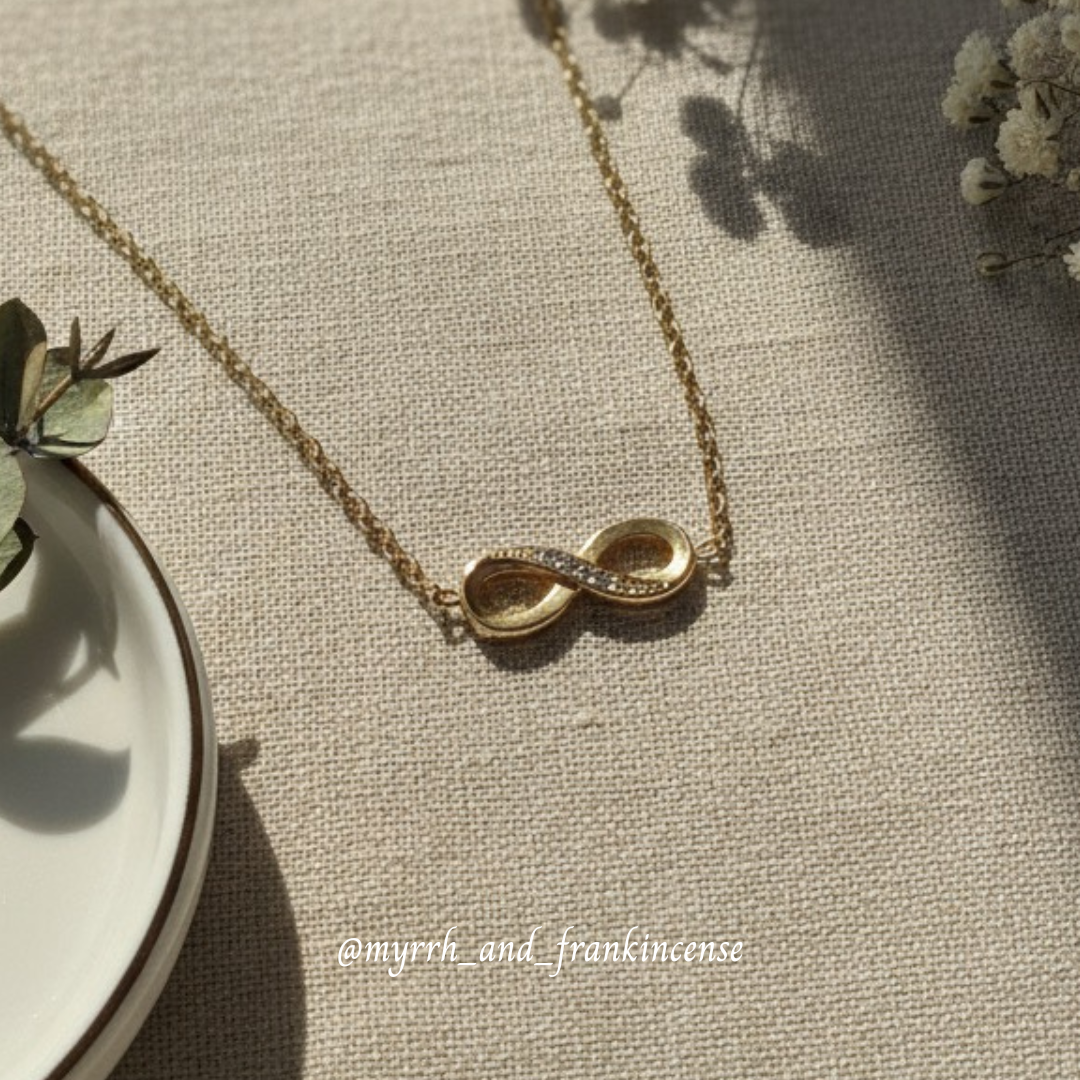Infinite Mercy Necklace | 18K Gold Plated