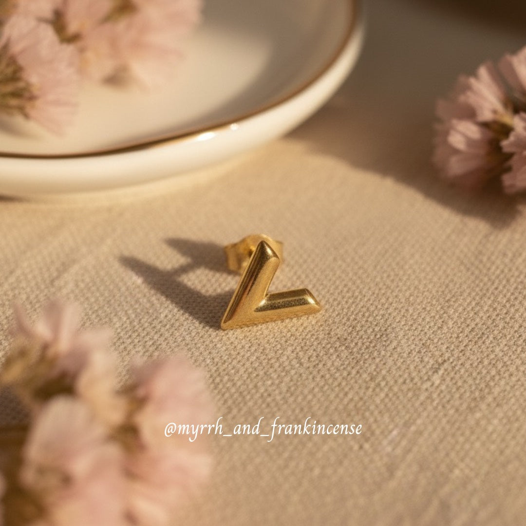 Valor Studs | 18K Gold Plated